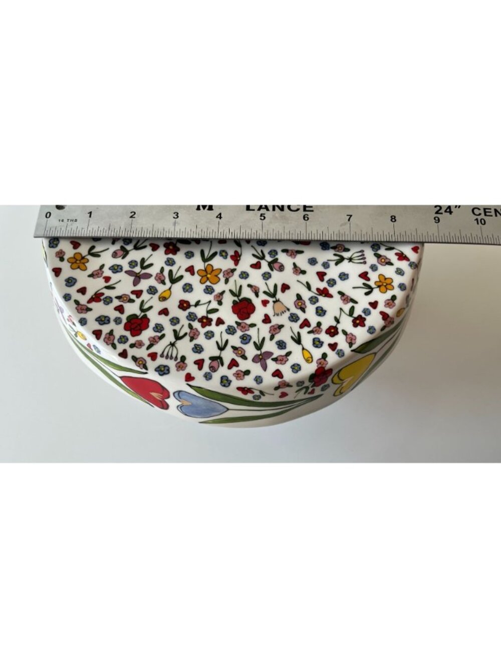 Anthropologie The Mud Fairy Blooming Hearts Cake Stand Brand New Discontinued - Picture 9 of 9